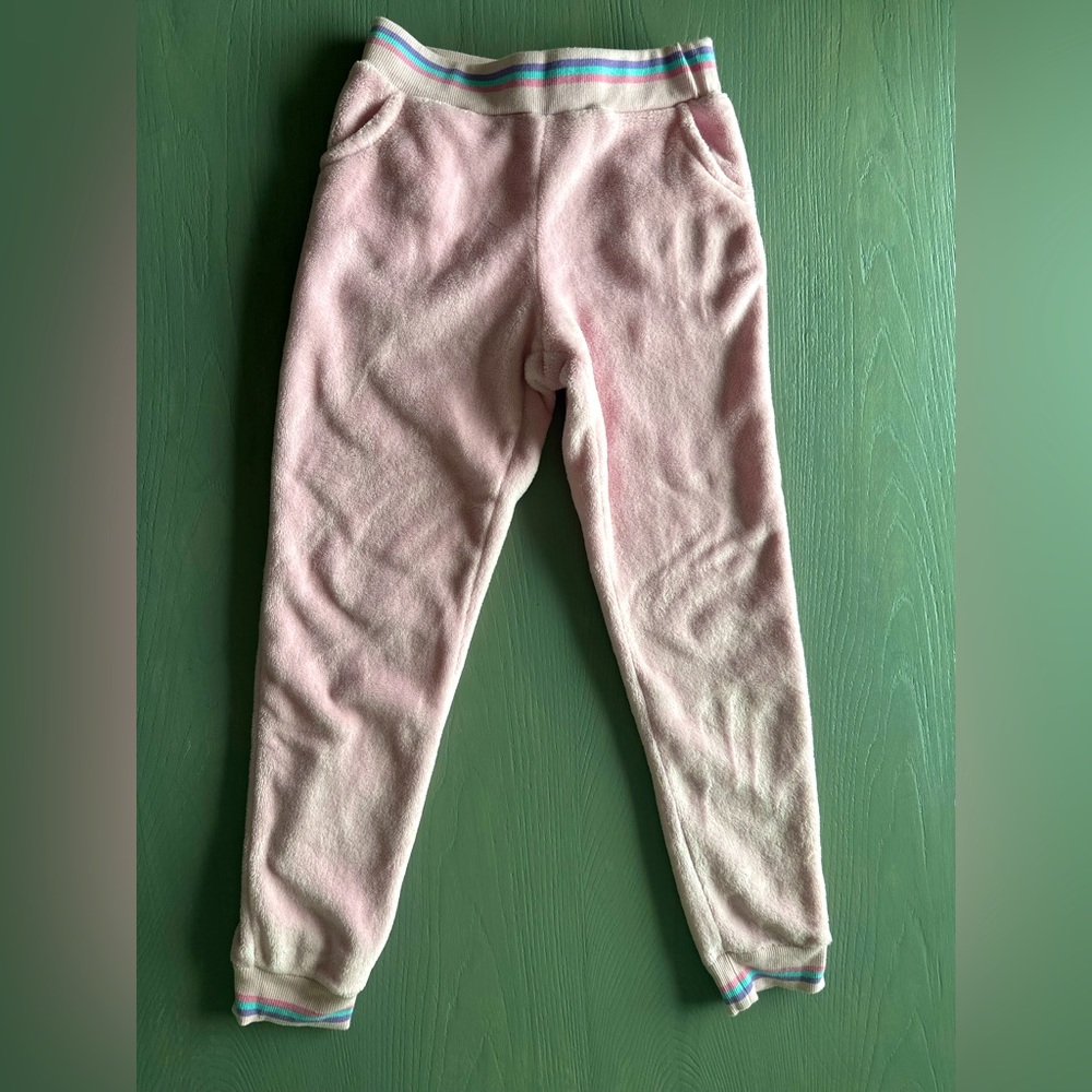 Cozy Cynthia Rowley Pink Joggers For Girls Size 10/12
